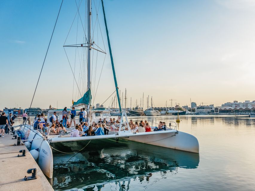 Valencia: Sailing Catamaran Cruise with Sunset Option and DJ - The DJ option and the changing mood onboard