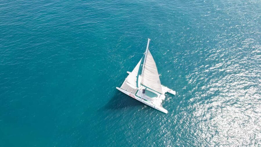Valencia: Sailing Catamaran with Swimming & Optional DJ - Finding a good place on the catamaran
