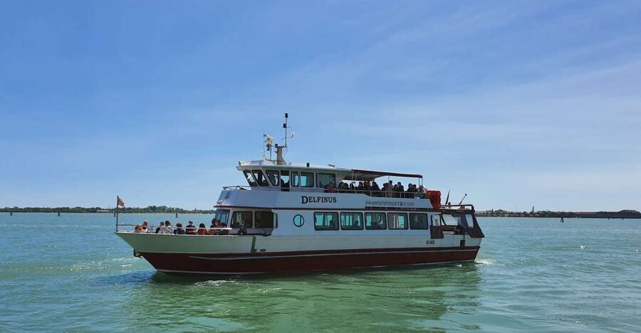 Venice: Murano & Burano Panoramic Boat Tour w/ Glassblowing - The first ride across the Venetian lagoon