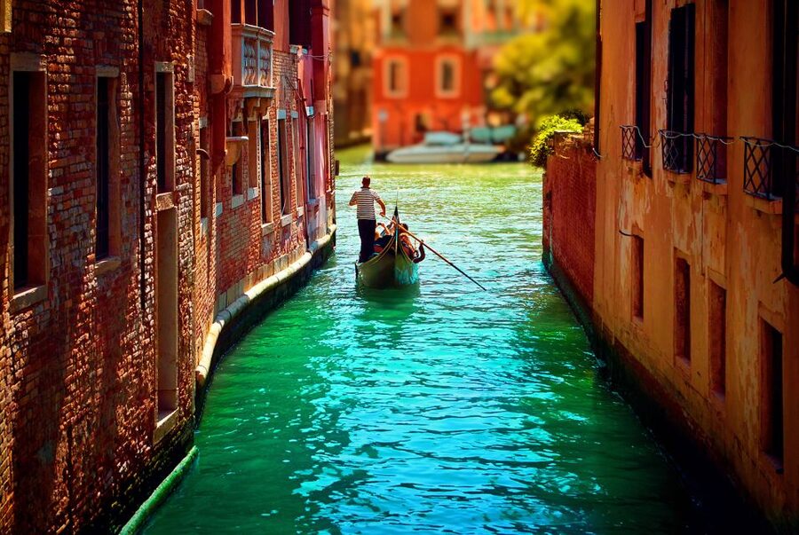 Venice: Private Gondola Cruise for up to 5 Passengers - Smaller canals and quieter views