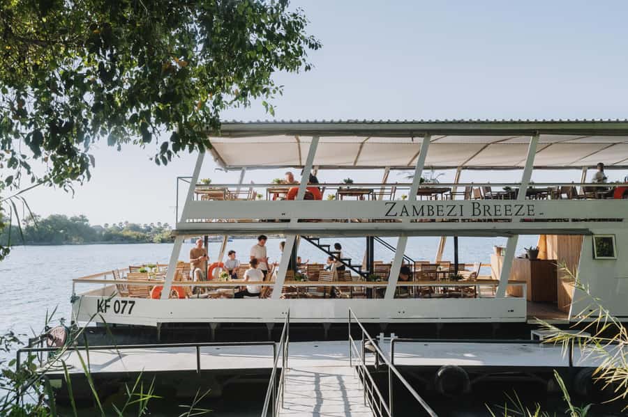 Victoria Falls: Dinner Cruise on the Zambezi River - From Victoria Falls Town to the Pure Africa Waterfront