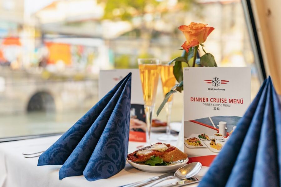 Vienna: 3-Course Evening Dinner Cruise - Sunset timing makes a real difference