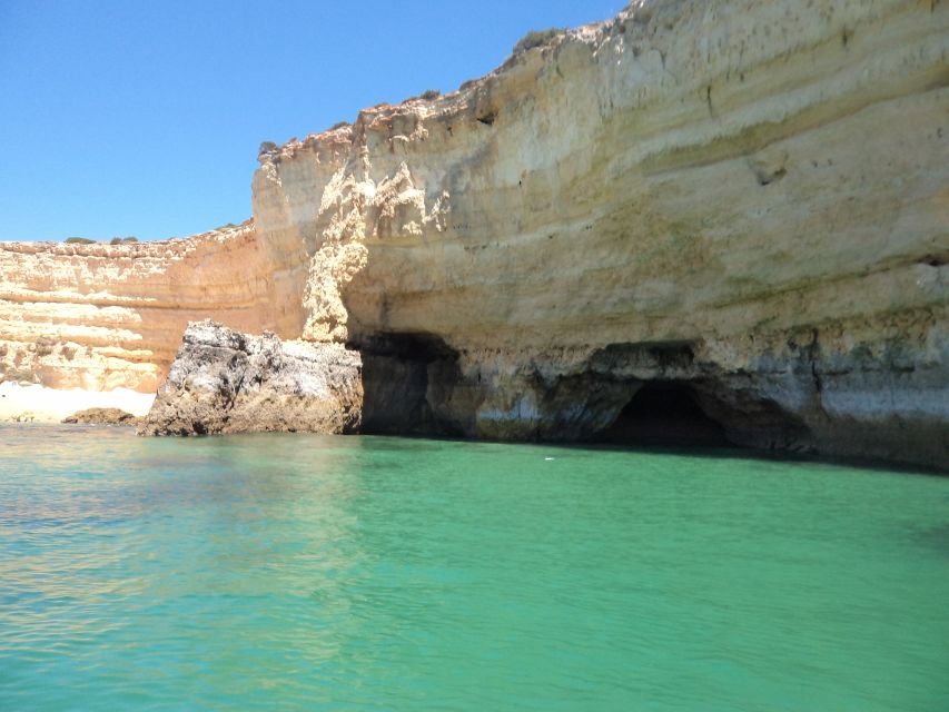 Vilamoura: Algarve Coast 3-Hour Sailing Cruise With Open Bar - The cave trip by dinghy