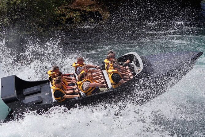 Waikato River Jet Boat Ride from Taupo - Canyons, clear water, and Aratiatia Scenic Reserve