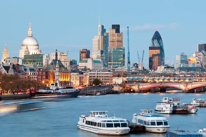 Westminster to Greenwich Sightseeing Thames Cruise in London - Open deck, indoor seating, and onboard service
