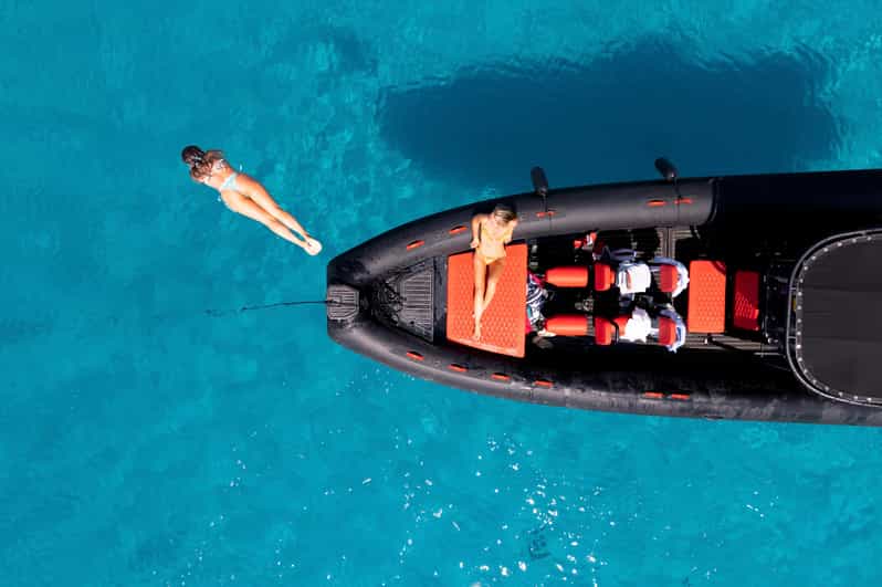 Zadar: Island Luxury Speedboat Tour with Snorkeling - Meeting near Foša and getting aboard